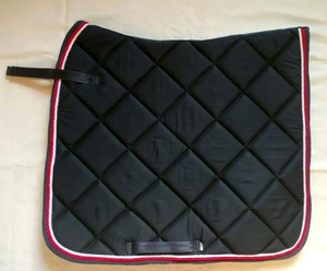 Tapis de selle anglais de haute qualité pour chevaux Polycoton coton Polyester rempli équipement d'équitation tapis de selle - Product Image 4