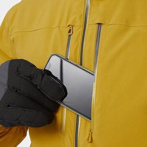 เสื้อแจ็คเก็ตซอฟต์เชลล์ผู้ชายแบบสั่งพิมพ์ลายเองสำหรับฤดูหนาว กันน้ำ กันลม ระบายอากาศได้ดี มีฮู้ด เหมาะสำหรับกิจกรรมกลางแจ้ง เดินป่า เล่นสโนว์บอร์ด - Product Image 5