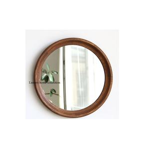 Antique <b>wood</b> <b>frame</b> for <b>mirrors</b> crafted with solid hardwood and classic carved detailing for elegance - Product Image 3