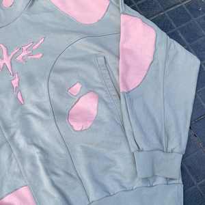 2025 mode haute qualité Simple à capuche coton sweat à capuche surdimensionné impression numérique Logo lavage à l'acide sweats à capuche pour hommes - Product Image 6