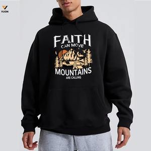 Multi Colors Hommes Logo Personnalisé Uni Imprimé Streetwear Hoodies Haute Qualité 100% Coton 360 Gsm Pullover Hiver Polaire Hoodies - Product Image 4