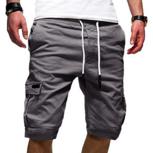 Shorts cargo en satin uni pour hommes, grande taille, en coton, décontractés, été, personnalisables avec logo et design, vente en gros, prix abordable, offre spéciale - Product Image 2