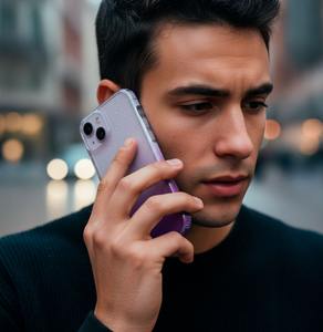 Coque de téléphone portable en verre trempé, dégradé transparent multicolore, anti-chocs, protection 360°, support réglable - Product Image 5