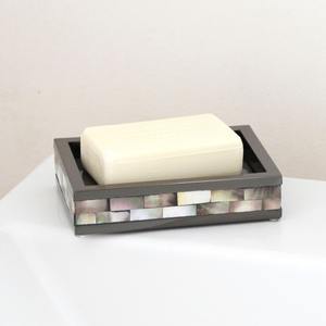 จานใส่สบู่ก้อนมุกแบบฝังเปลือกหอยทำมือ - Product Image 2