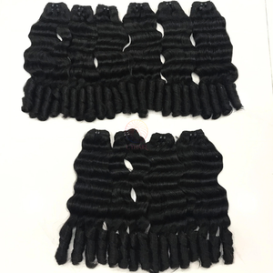 ผมบ๊อบหยักแบบดิบผมสั้น8 10 12นิ้วผมสั้นสีธรรมชาติ - Product Image 5