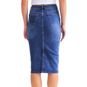 ชุดกางเกงยีนส์สำหรับผู้หญิงกระโปรงผ้ายีนส์บางปกติเซ็กซี่สไตล์ใหม่ - Product Image 3