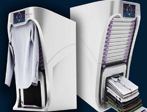 @@ # NOUVEAU FOLDIMATE Robot plieur et repasseur de vêtements Équipement de blanchisserie BLANC - Product Image 2