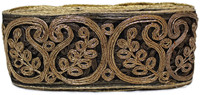 Perles brodées personnalisées, dentelle à sequins, garniture en tissu maillé de luxe, accessoires de couture de robes de mariée, fleurs traditionnelles faites à la main