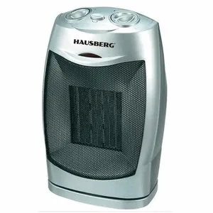 Hausberg / High Quality Electric Heater With Fan / Ceramic Heating Element / Selector Fan / 1500W