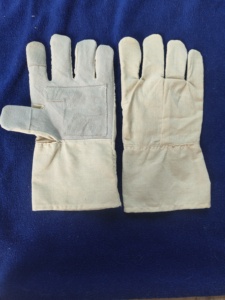 Guantes de trabajo de seguridad industrial Cuero y algodón Anti-químico Anti-Corte Anti-impacto Antideslizante - Product Image 4