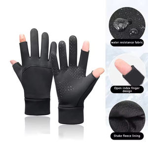 Gants de course en gros de qualité supérieure hommes femmes gants d'écran tactile en silicone gant de jogging extérieur unisexe avec logo personnalisé - Product Image 5