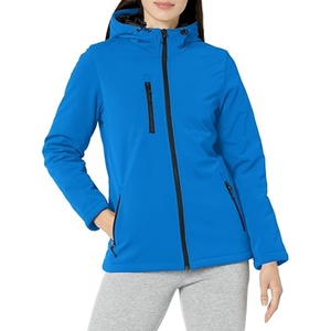 Chaqueta Softshell para mujer, venta al por mayor, chaqueta impermeable de alta calidad con logotipo personalizado para mujer, ropa deportiva al aire libre 2026 - Product Image 1