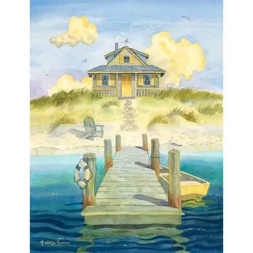 Coastal Accent & Decor Tile Robin Wethe Altman Seascape Paintings RWA013AT Landscape Art