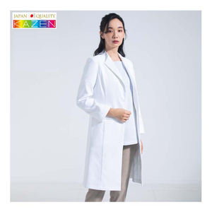 เสื้อโค้ทแพทย์สีขาวสำหรับสุภาพสตรีเสื้อ409ชุดยูนิฟอร์มโรงพยาบาล - Product Image 1