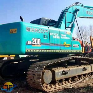 รถขุดตีนตะขาบ Kobelco SK200-6E มือสอง พร้อมเครื่องยนต์ มิตซูบิชิ เกียร์ ปั๊ม เกียร์ ราคาถูก - Product Image 6