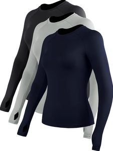 Haut de sport pour femme de haute qualité, respirant, à séchage rapide, compressif, pour le yoga, vêtements de sport écologiques, vêtements de gym - Product Image 1