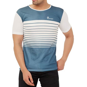 T-shirt homme personnalisé Streetwear 100% coton avec logo pour un style personnalisé - Product Image 1