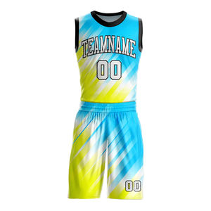 Uniforme de Baloncesto Sublimado Personalizado, Ropa de Equipo, Talla Grande, Ligero, de Poliéster, Secado Rápido, Jersey Transpirable, Pantalones Cortos, Venta al Por Mayor - Product Image 2