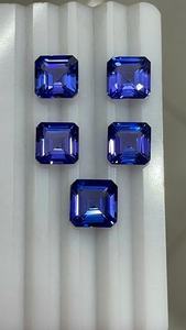 Collares de Joyería de Cristal Elegantes Hechos a Mano, Tanzanita Azul Real de la Mejor Calidad, Corte Ascher, Diseño de Piedras Preciosas Naturales, Producto al por Mayor - Product Image 4