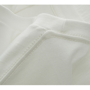 High Quality <b>White</b> T Shirt 300GSM Oversized Heavyweight T-shirt for Men Cotton 100% Cotton Printer Custom DTG Embroidery - Product Image 6