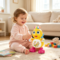 Jouet abeille dansante, jouet éducatif pour améliorer la motricité fine, cadeau d'anniversaire pour enfants de 2 à 7 ans, unisexe, jeu à domicile