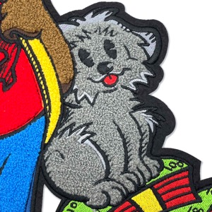 MOQ bajo personalizado oso de peluche bordado PVC toalla parches 3D características para ropa insignias parche costura en sombreros y ropa - Product Image 5
