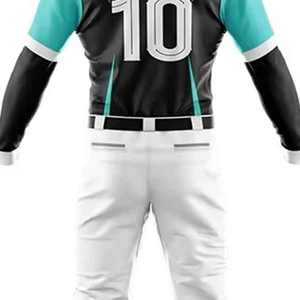 Uniforme de Béisbol de Diseño Moderno y Estilo Nuevo, Uniforme de Béisbol de Color Sólido de Primera Calidad para Venta en Línea - Product Image 6