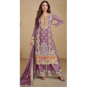 Tendance Mode Déclaration Femmes Pakistanais Vêtements Salwar Kameez Costume Ensemble pour Mariage et Fête Porter au Meilleur Prix - Product Image 1