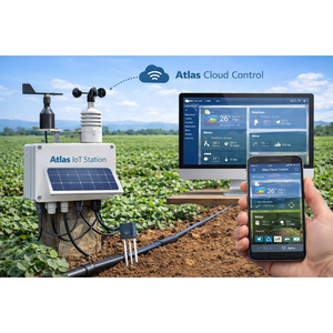 ATLAS SAV-IoT Hydrant intelligent IoT à pression équilibrée LoRaWAN certifié CE MID DN80/DN100 pour systèmes d'irrigation agricole intelligents pour fermes - Product Image 3