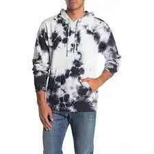 Sweat-shirts tie-dye pour hommes, streetwear d'hiver, 100% coton molletonné, haute qualité, meilleur matériau, faible MOQ, 10 pièces - Product Image 2