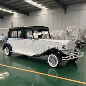 <span class=keywords><strong>Voiture</strong></span> électrique vintage noire et <span class=keywords><strong>blanche</strong></span>/<span class=keywords><strong>Voiture</strong></span> rétro classique 5 places de haute qualité/<span class=keywords><strong>Location</strong></span> de <span class=keywords><strong>mariage</strong></span> 5 places Retour à la mode préféré - Product Image 6