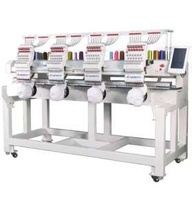 NUEVA Máquina de Bordar Industrial de 4 Cabezas con 12/15 Agujas para Bordar Calcetines - Product Image 1