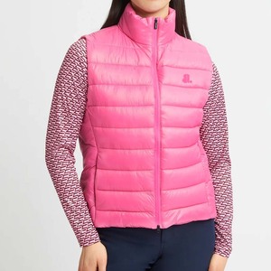 Nuevo Chaleco de Moda con Logotipo Personalizado para Mujer, Chaleco de Punto sin Mangas para Invierno, Ajustado, Acolchado, con Cuello Alto, Cortavientos y Transpirable - Product Image 1