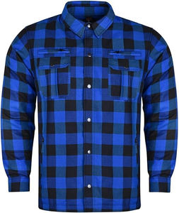 Chemises en flanelle de motard haute performance pour hommes Vêtements de sécurité Chemises en flanelle Chemises de moto - Product Image 2