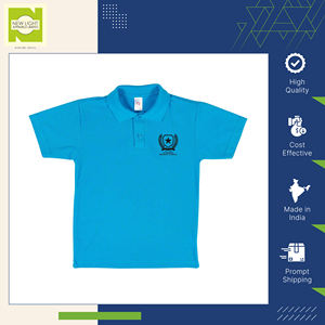 Custom Logo Possible Best Selling High in Quality School <b>Polo</b> Matty <b>T</b>-<b>Shirts</b> for <b>Boys</b> from Top Listed Indian Manufacturer - Product Image 5