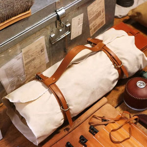 2025 ALW Premium Heavy Duty Couverture en cuir véritable Transporteur Portable Sangle faite à la main Fabricant OEM pour l'hôpital d'avion à domicile - Product Image 1