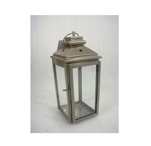 Candelabro de tamaño mediano de Color dorado de hierro y vidrio de farol de Metal de alta calidad para Decoración - Product Image 3