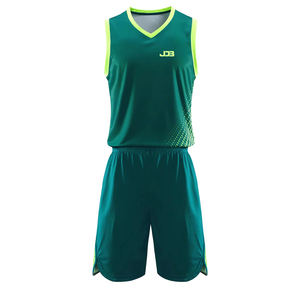 Conjuntos de Uniformes de Baloncesto Personalizados con Logotipo para Hombre, 100% Poliéster, Sin Mangas, Transpirables, de Secado Rápido, Ropa Deportiva de Verano, OEM Personalizado - Product Image 1