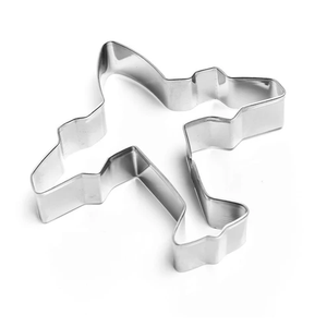 Coupe-biscuits d'anniversaire en métal avec des outils de biscuits en acier inoxydable au design floral au coût le plus bas - Product Image 4