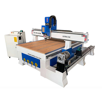 EXTRACNC - Mini Router CNC de 4 Ejes y Rotación 3D, Máquina de Escritorio para Tallar y Fresar Madera, Sofás, Sillas, Mesas y Proyectos de Bricolaje