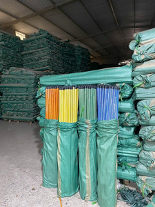 Customizable 120*2.2Cm Eucalyptus High Strength Durable Mop Stick <b>Brooms</b> PVC Coated <b>Wooden</b> Mop <b>Broom</b> <b>Handle</b> - Product Image 2