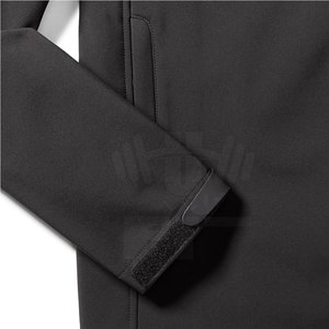 Chaqueta Softshell de alta calidad para hombre, a prueba de viento, tela de lona de invierno, cuello con capucha, recién llegado, servicio OEM disponible - Product Image 6