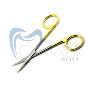 Odontomed 2011 ODM-20-61E Tijeras Quirúrgicas para Iris de Calidad de Exportación, Acero Inoxidable, 4 1/2 Pulgadas, Instrumentos Rectos Afilados - Product Image 3