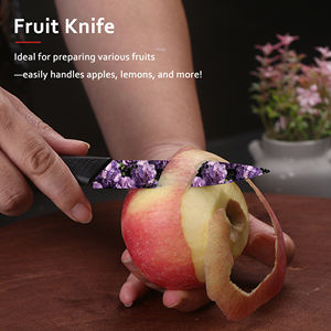 Juego de 6 Cuchillos de Chef Profesionales de Cerámica 2026, Mango de Plástico, Aptos para Lavavajillas, para Caza de Grandes Animales, Despellejado en Campo, Precio de Fábrica - Product Image 6