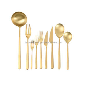 Ensemble de couverts en acier inoxydable en métal au design moderne le plus vendu ensemble de couverts en vaisselle disponible en tailles personnalisées - Product Image 2