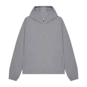 Conjunto Deportivo de Dos Piezas para Hombre, Chaqueta con Cremallera y Pantalones Jogger, de Poliéster, Secado Rápido, Transpirable, Tejido de Punto Estampado - Product Image 2