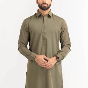 OEM and ODM Services Wholesale Afghani <b>Shalwar</b> <b>Kameez</b> Best Selling Muslim <b>Men</b> Clothing <b>Shalwar</b> <b>Kameez</b> Sets - Product Image 5