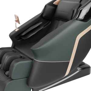 เก้าอี้นวดหนังพียู4D แบบไร้แรงโน้มถ่วงทั้งตัวเพื่อสุขภาพผ่อนคลายดนตรีสมัยใหม่ - Product Image 3