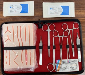 Kit de práctica de sutura Kit de sutura de práctica de entrenador de estudiantes Mahersi - Product Image 3