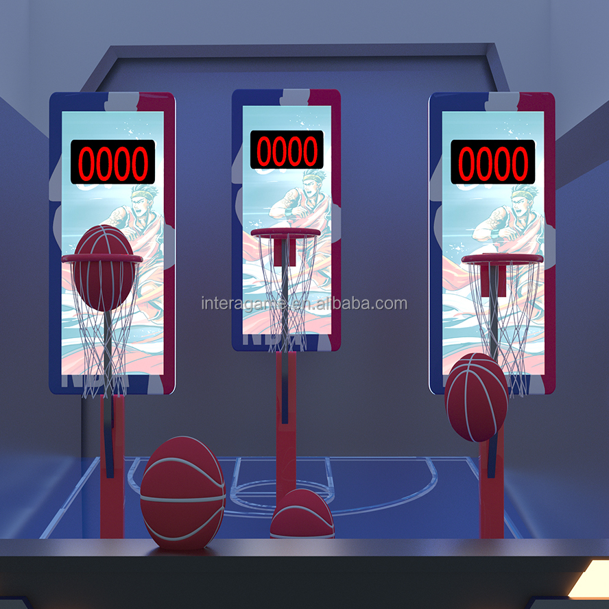 Manufacturer Wholesale Family Center Basketball Arcade Game Machine Sale Indoor Basketball Equipment for Multi Age Entertainment